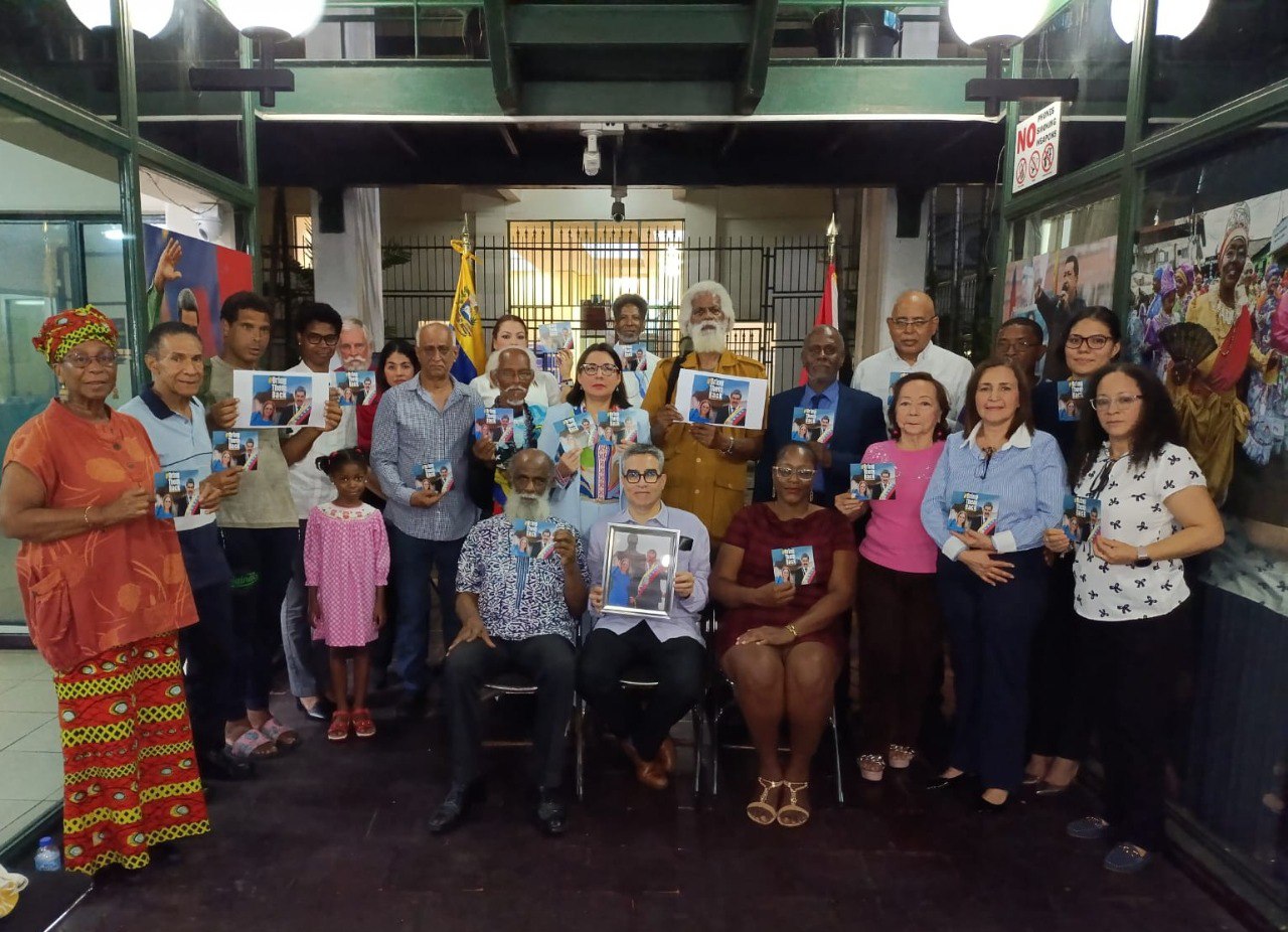 Amigos de Venezuela en Trinidad y Tobago exigen liberación del presidente Nicolás Maduro y de Cilia Flores