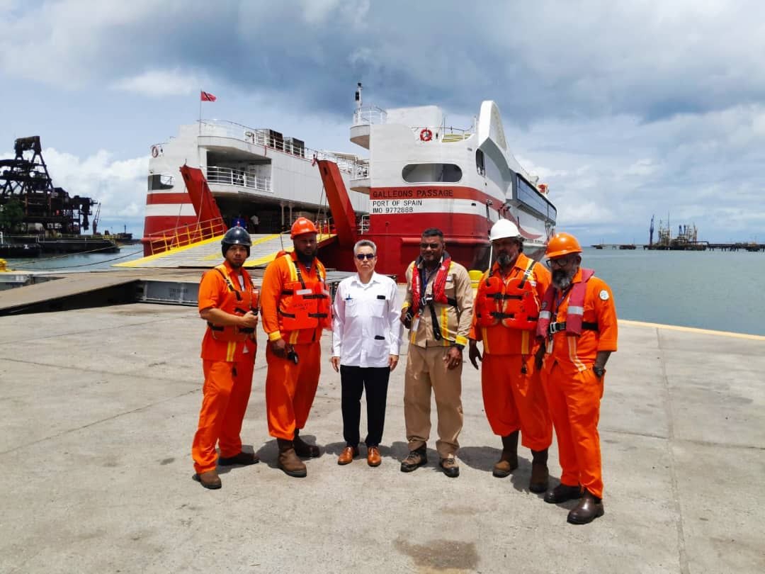 Buque trinitario Galleons Passage zarpó hacia Venezuela con más de 240 toneladas de ayuda humanitaria